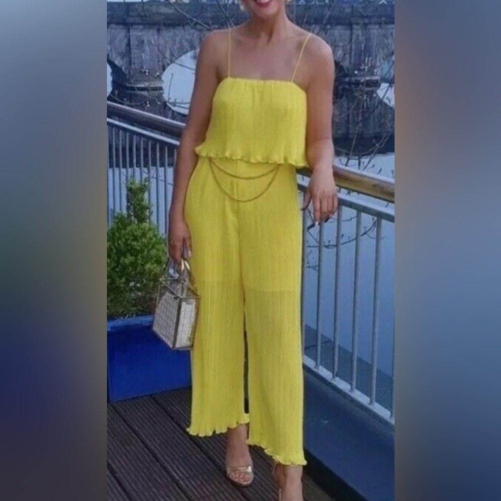Zara Yellow Jumpsuit